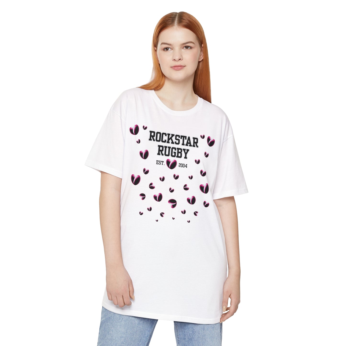 Rugby <3's Long Body Urban Tee