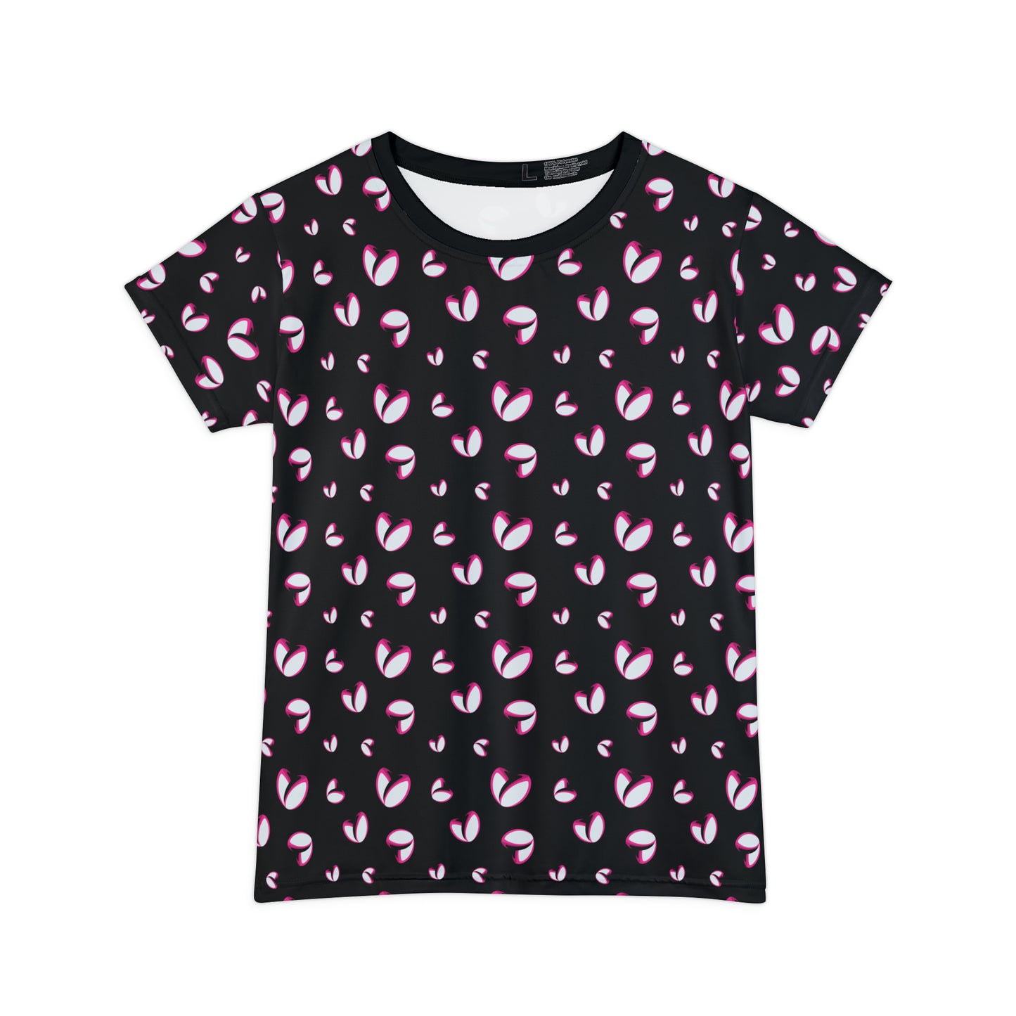 Rugby <3's Short Sleeve Shirt (Black)