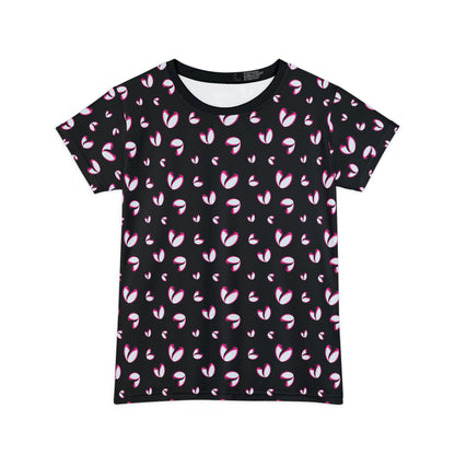 Rugby <3's Short Sleeve Shirt (Black)