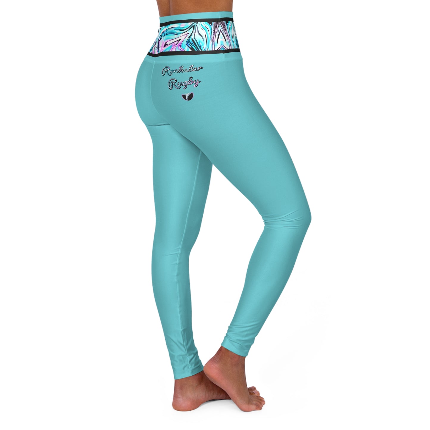 Blueberry Trails High Waisted Leggings
