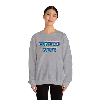 Rockstar Rugby Cool Ombre Crewneck Sweatshirt