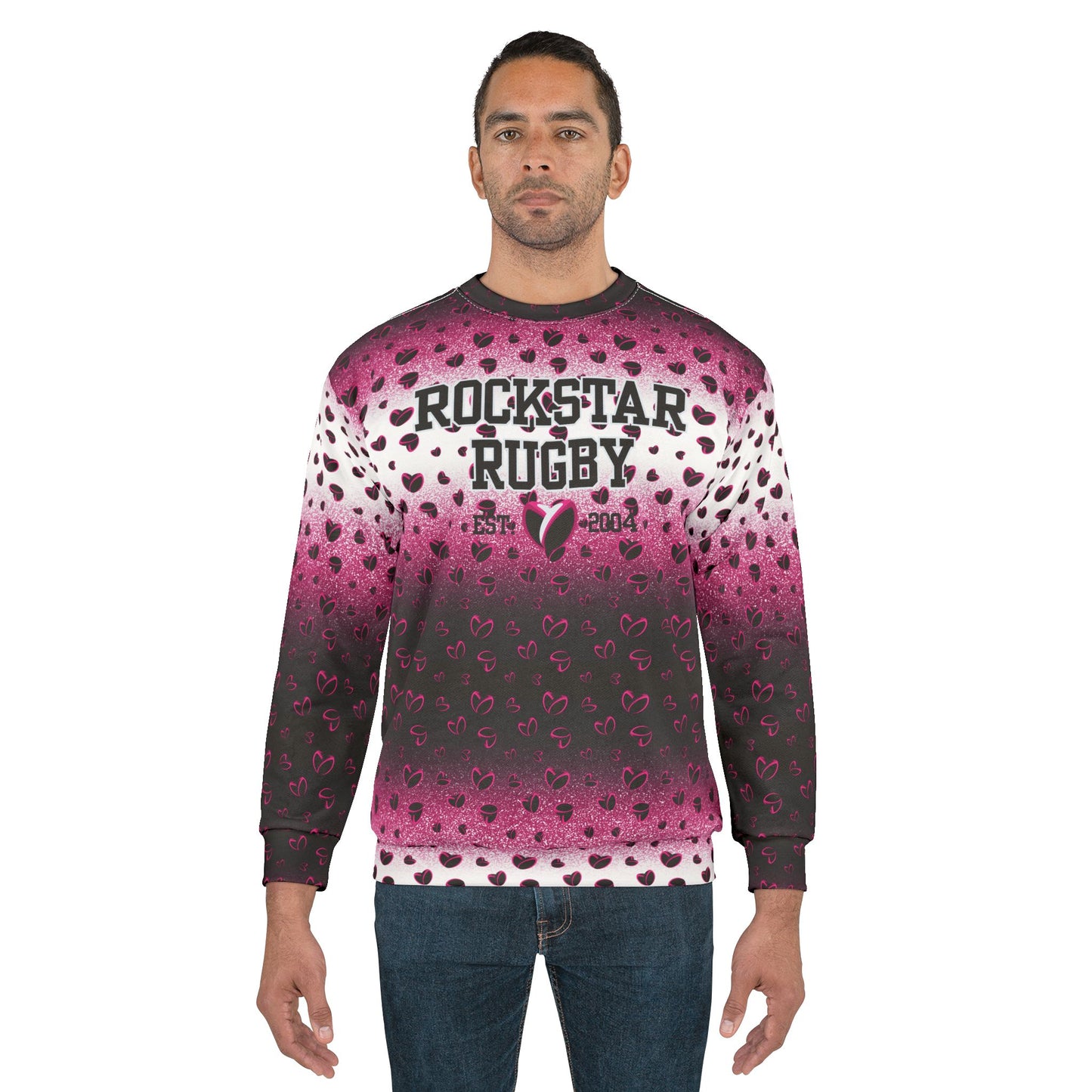 Pink Stardust & <3's Unisex Sweatshirt