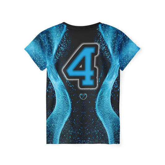 Glow Up Jersey - All Cyan #4