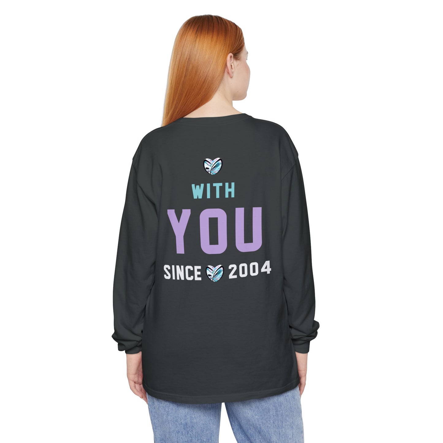 Blueberry Trails Since 2004 Comfy Long Sleeve T-Shirt