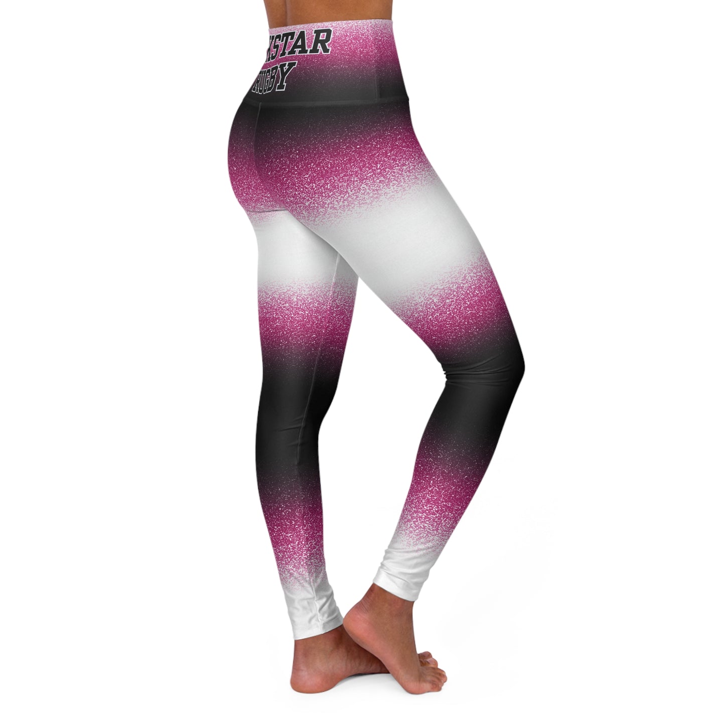 Pink Stardust High Waisted Leggings