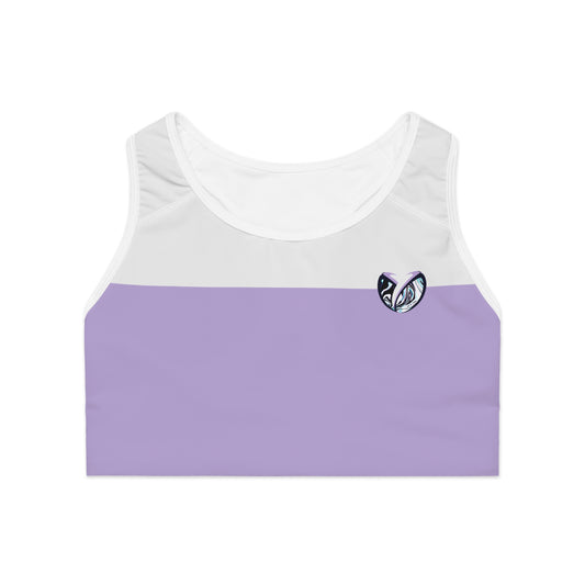 Blueberry Trails Moisture-Wicking Sports Bra