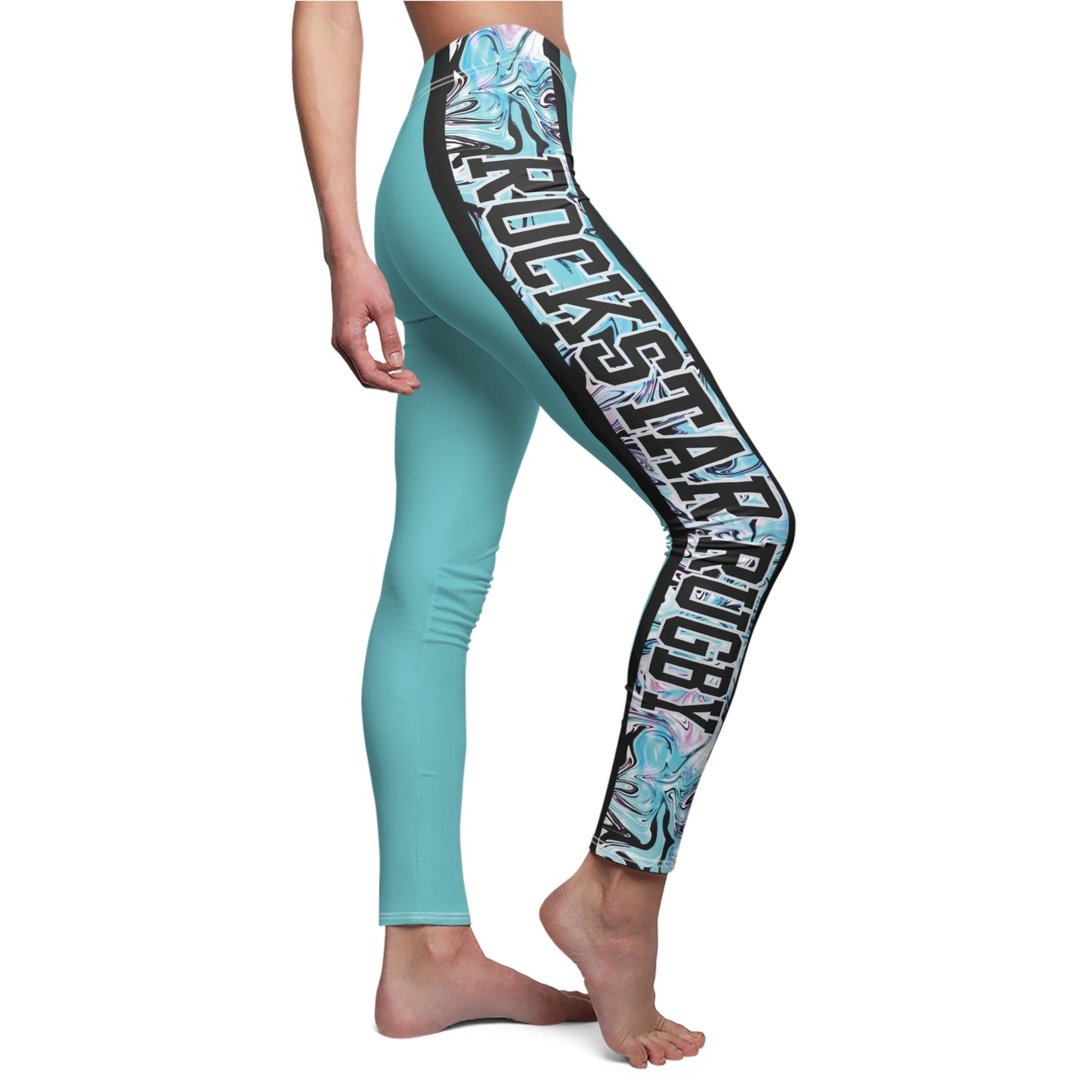 Blueberry Trails Rockstar Rugby Leggings