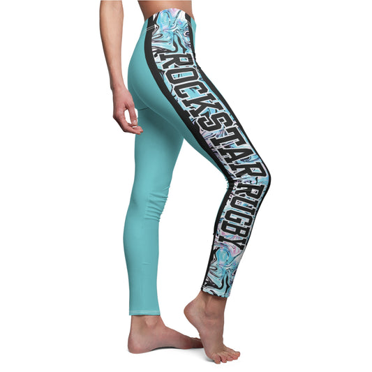 Blueberry Trails Rockstar Rugby Leggings