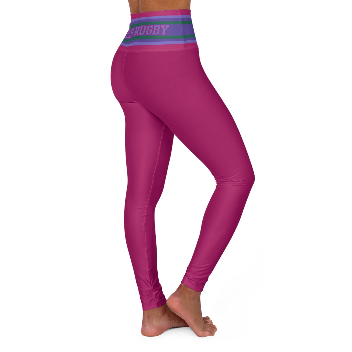 Raspberry Soda High Waisted Leggings