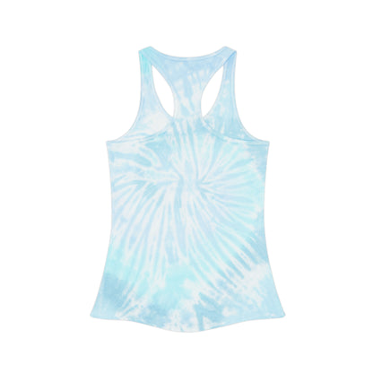 Lilac Logo Tie Dye Racerback Tank Top