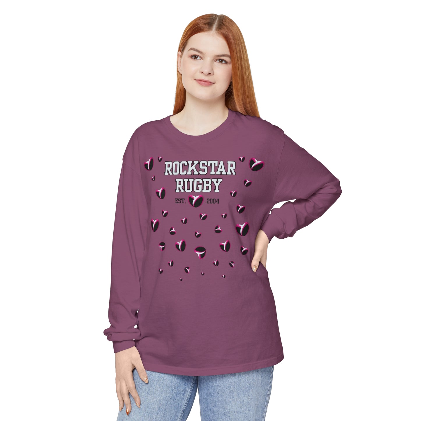 Rugby <3's Comfy Long Sleeve T-Shirt