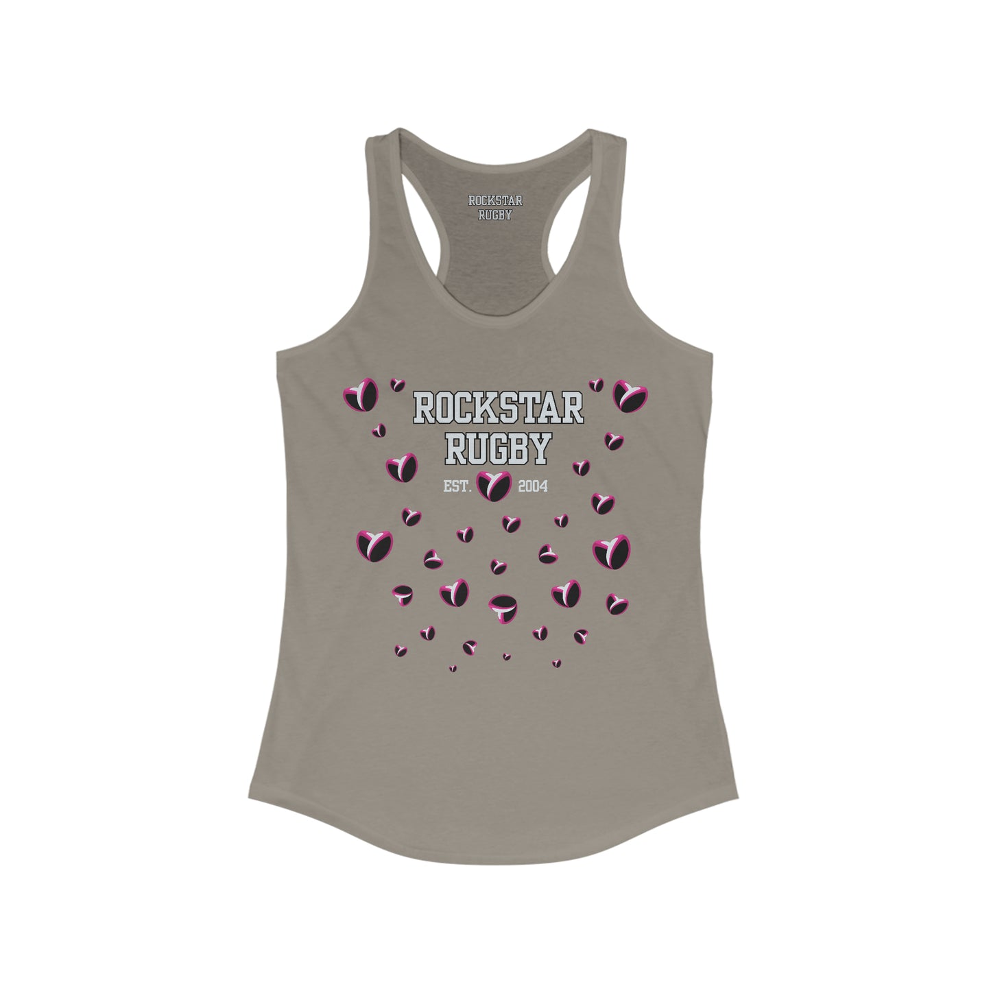 Rugby <3's Slim Fit Racerback Tank