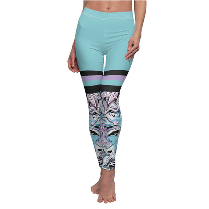 Blueberry Trails Leggings (Thigh-High)