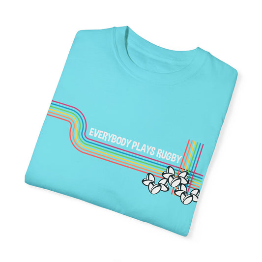 Retro Everybody Plays Rugby Unisex T-shirt
