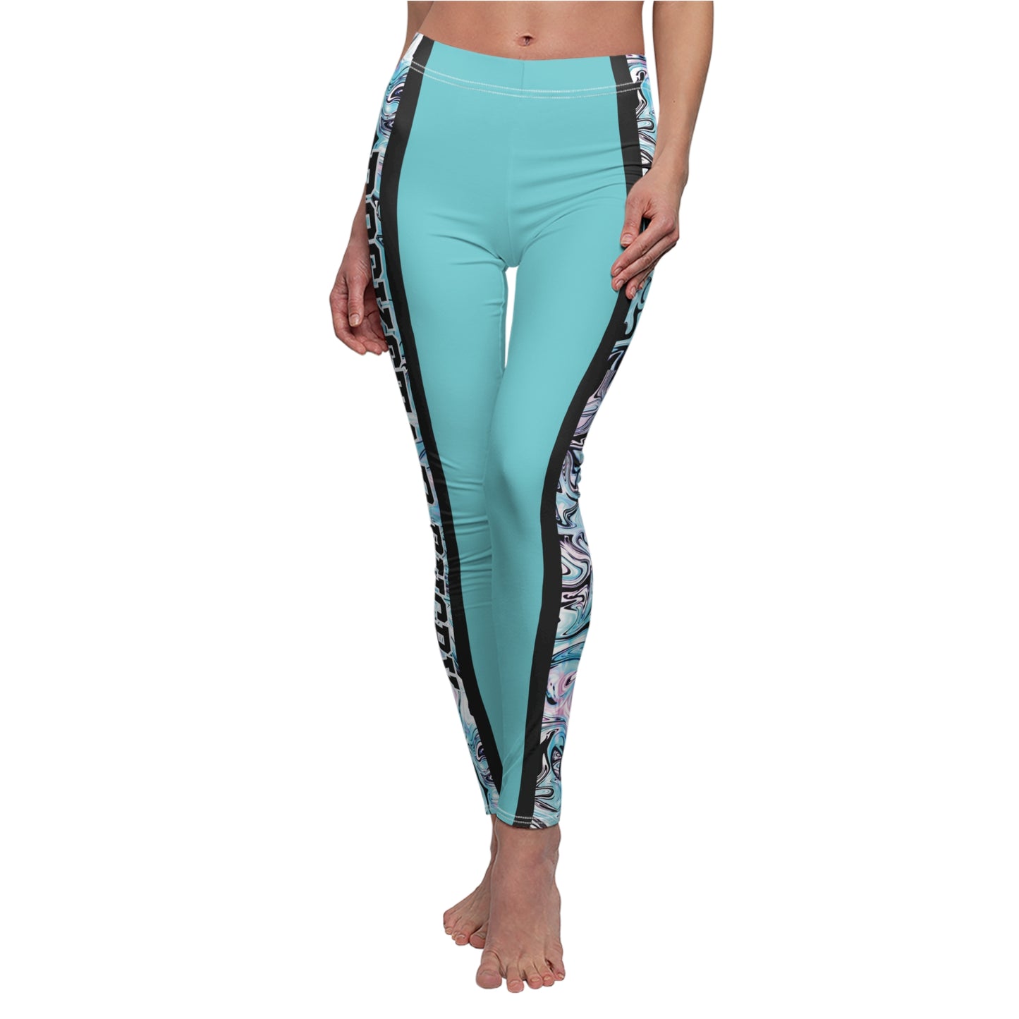 Blueberry Trails Rockstar Rugby Leggings