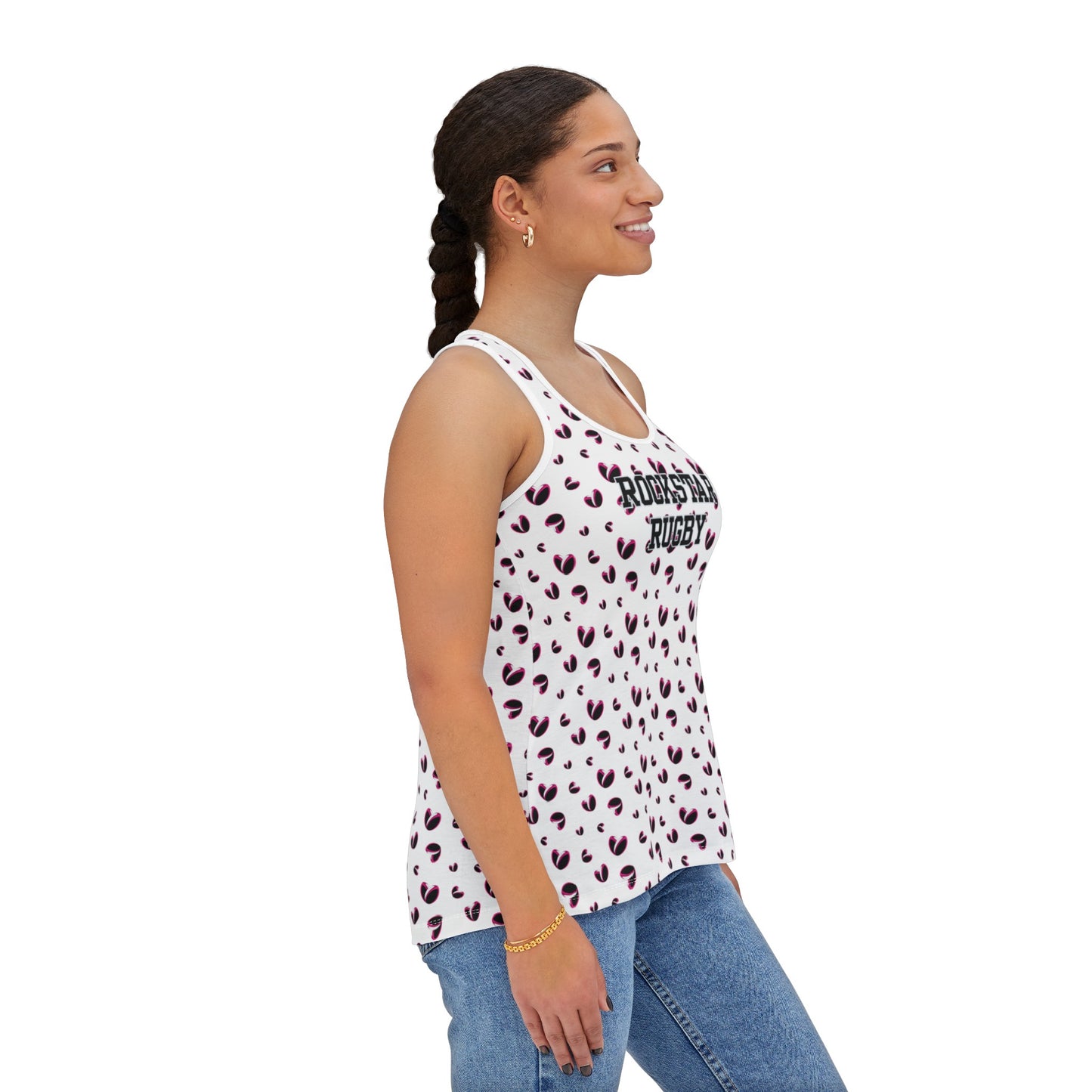 Rugby <3's Women's Tank Top
