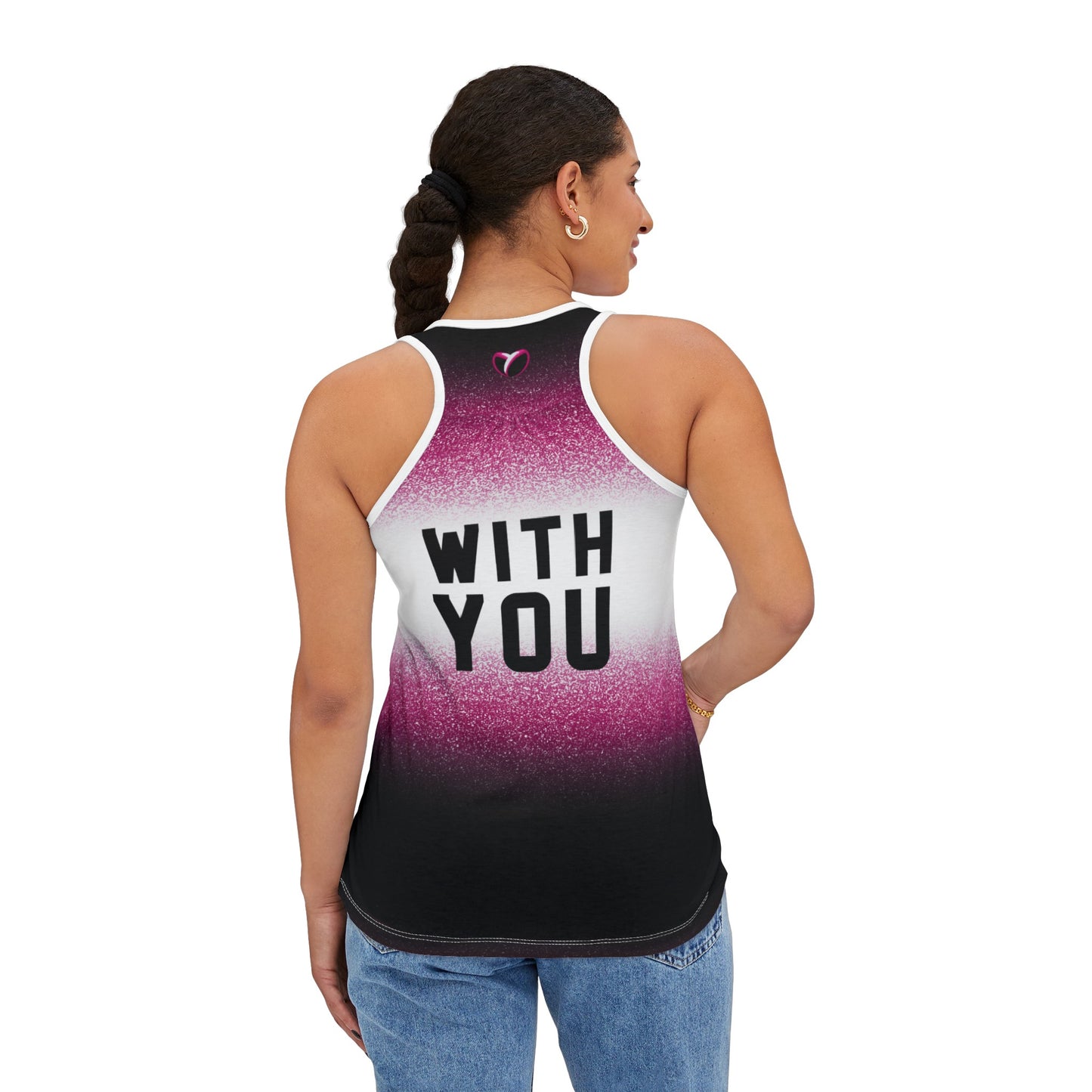Pink Stardust Logo Women's Tank Top