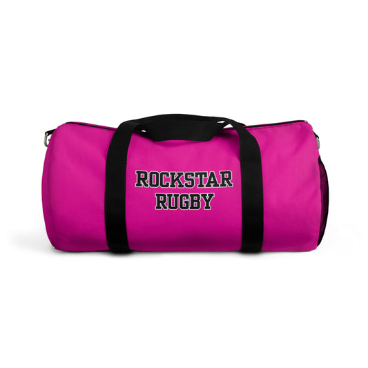 Rockstar Rugby Basic Pink Duffel Bag