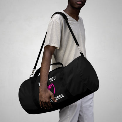 Rockstar Rugby Basic Black Duffel Bag