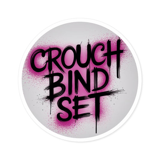 Crouch Bind Set Round Sticker