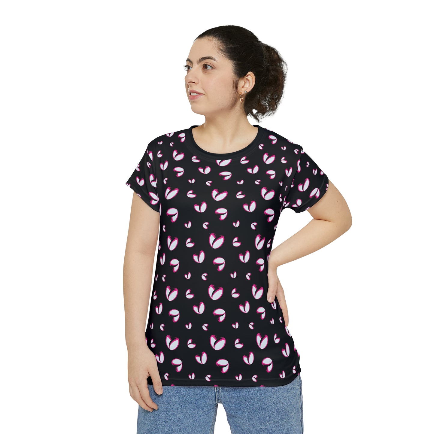 Rugby <3's Short Sleeve Shirt (Black)