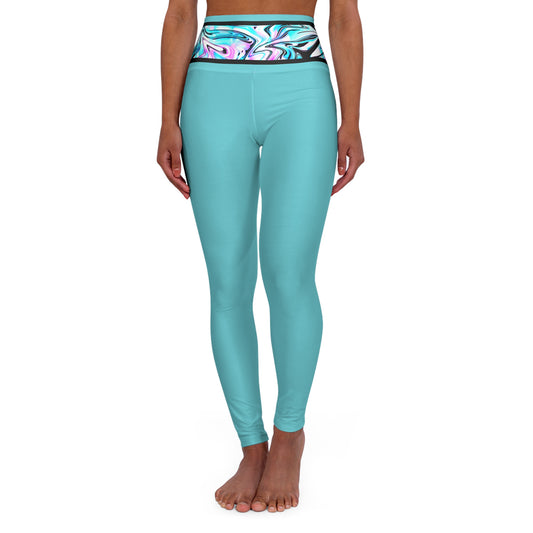 Blueberry Trails High Waisted Leggings