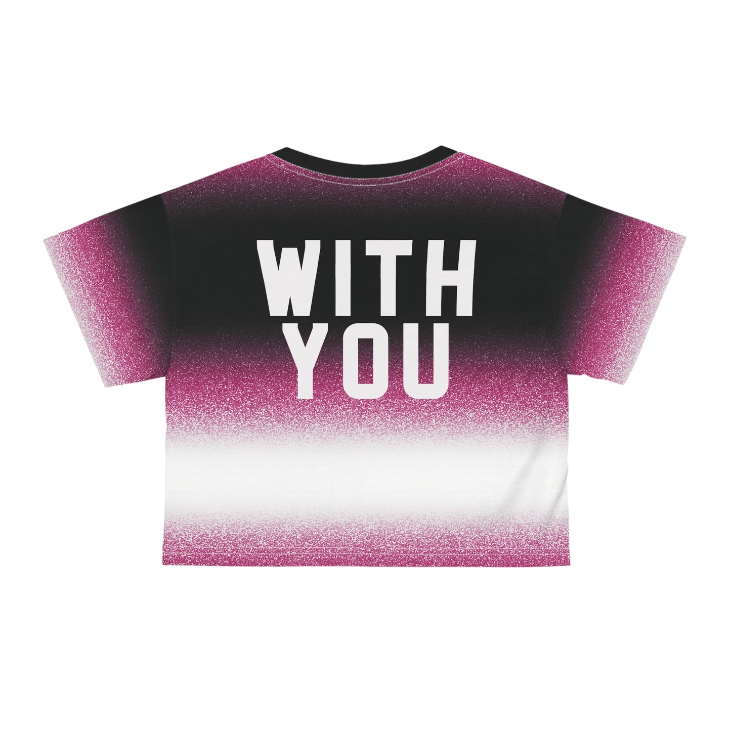 Pink Stardust Cropped Tee
