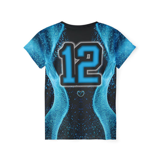 Glow Up Jersey - All Cyan #12