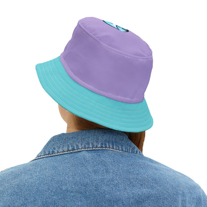 Aqua & Lavender Bucket Hat