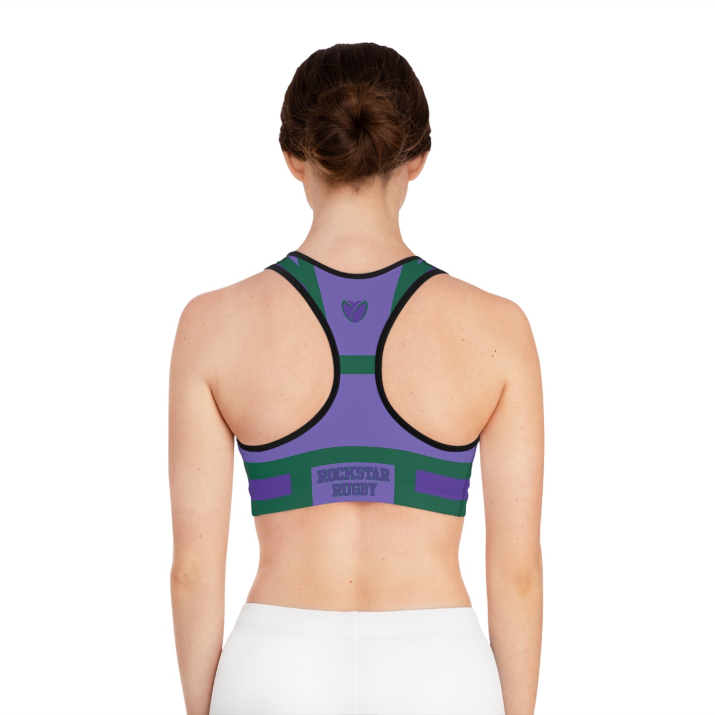 Grape Soda Moisture Wicking Sports Bra