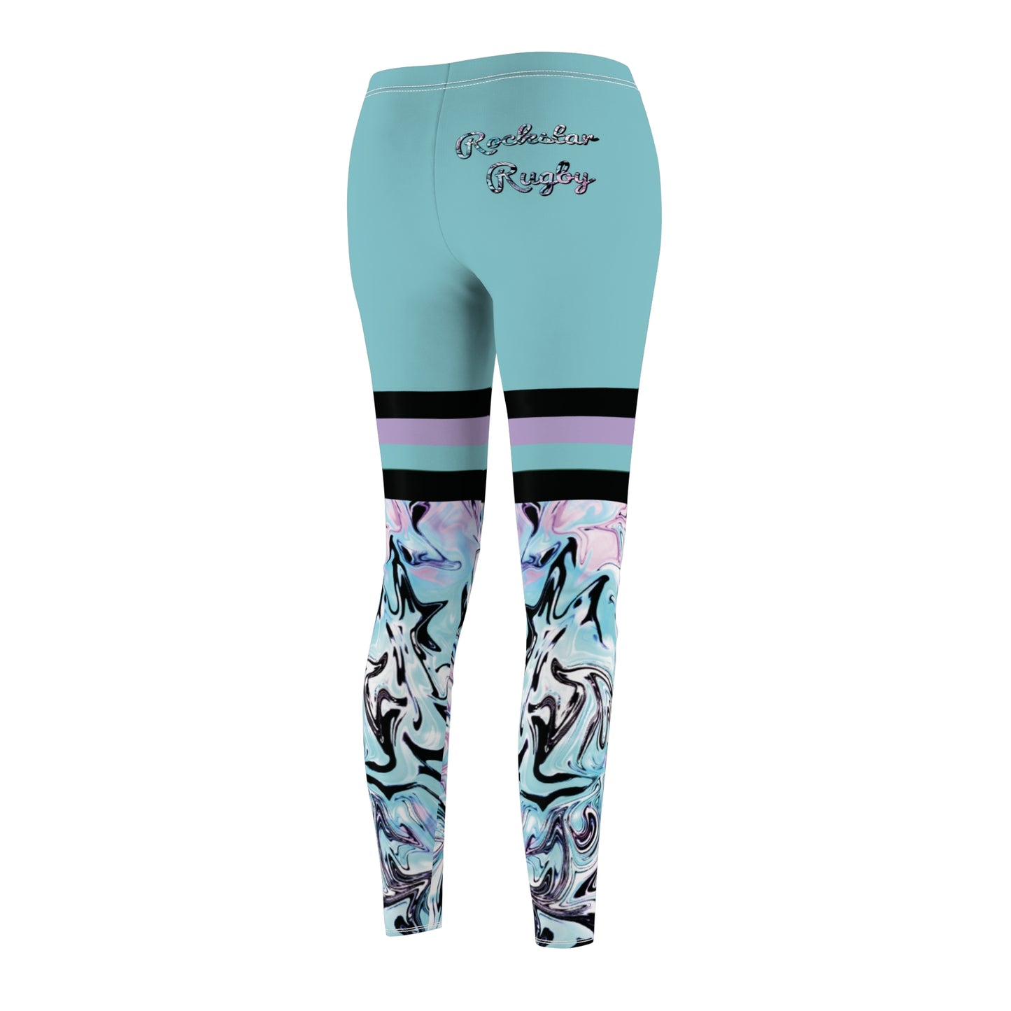Blueberry Trails Leggings (Thigh-High)
