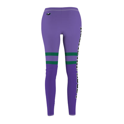 Grape Soda Rockstar Rugby Leggings (Thigh High & Leg Logo)