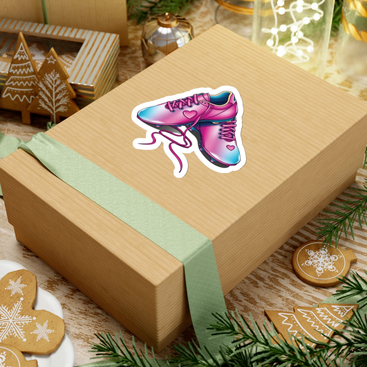 Rugby Boots Kiss-Cut Sticker