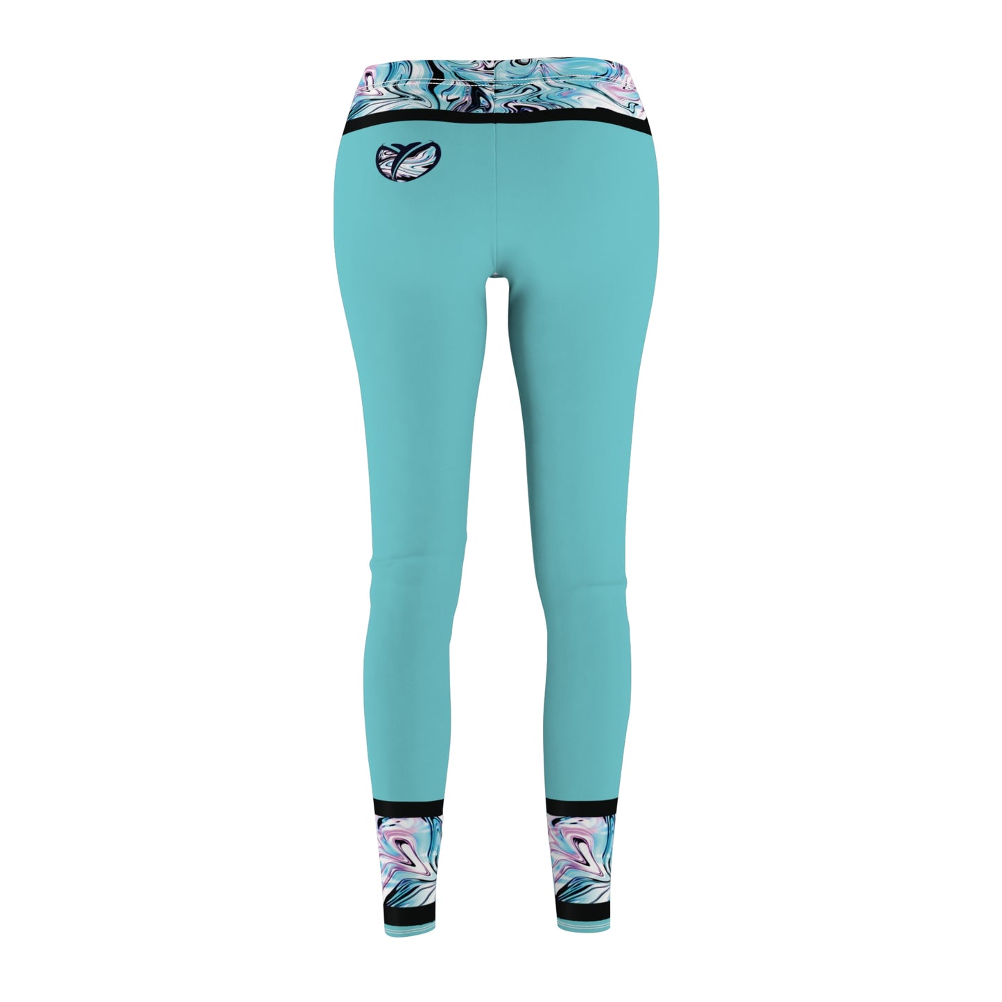 Blueberry Trails Leggings (Ankle Detail)