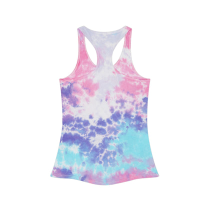 Lilac Logo Tie Dye Racerback Tank Top