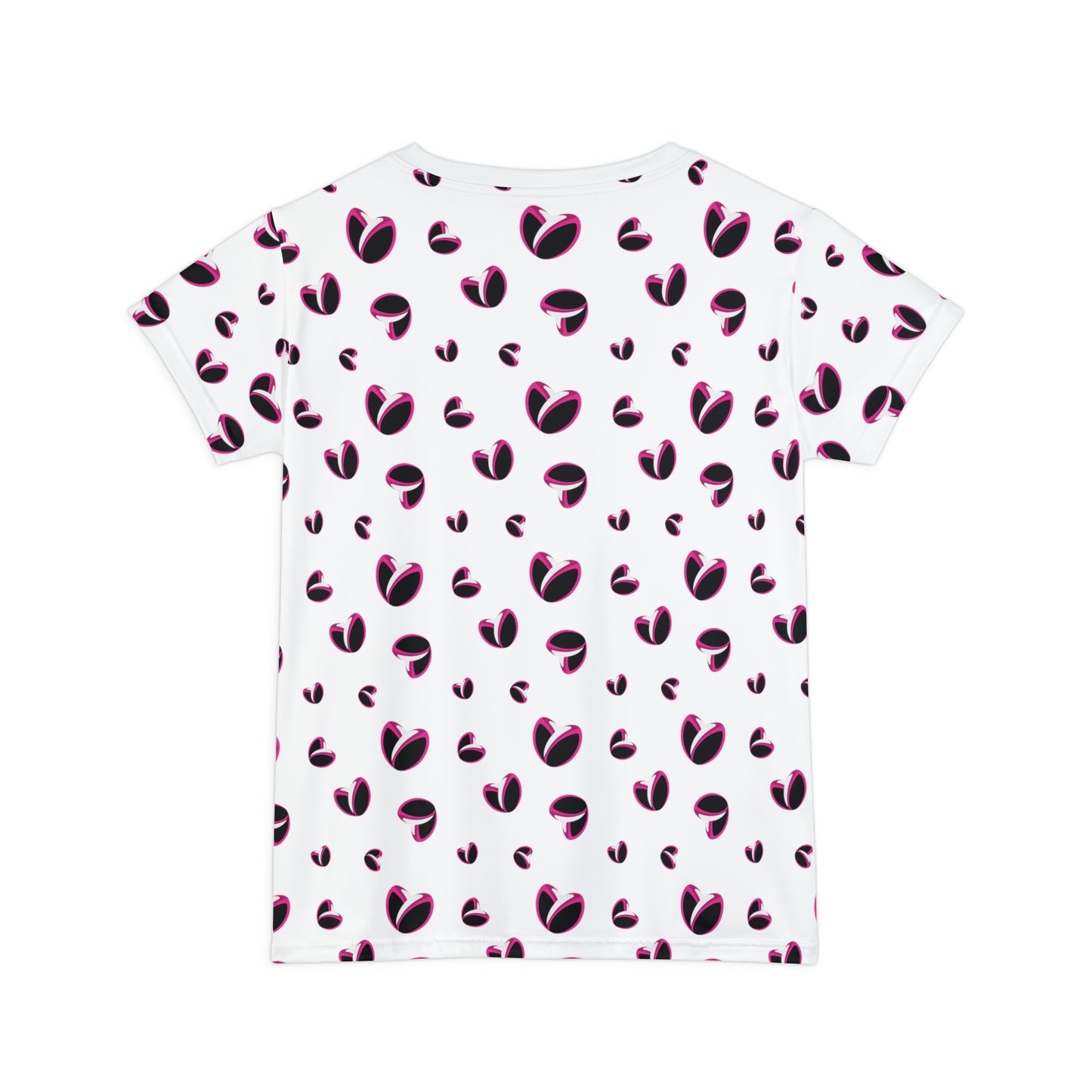 Rugby <3's Short Sleeve Shirt (White)