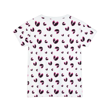 Rugby <3's Short Sleeve Shirt (White)