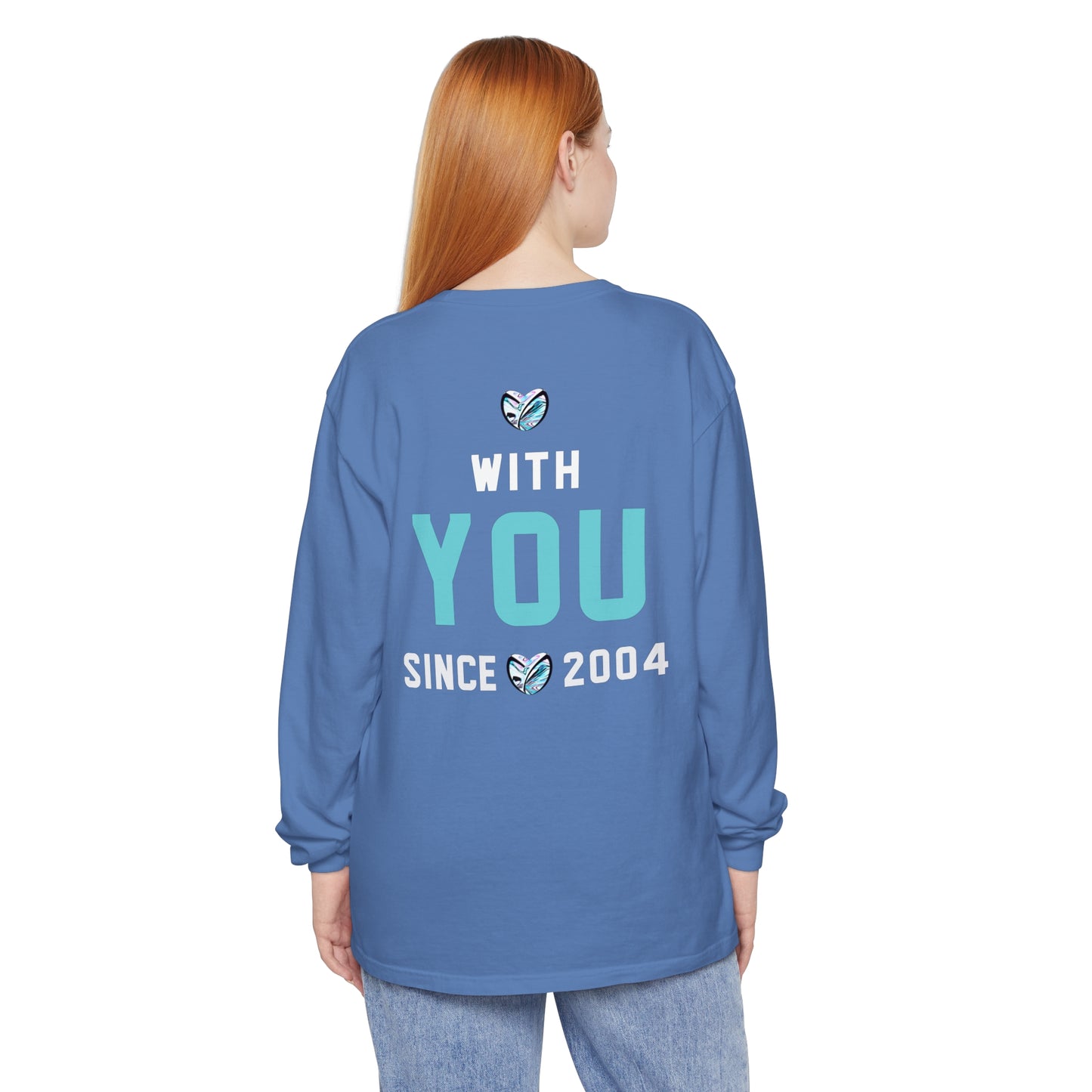 Blueberry Trails Since 2004 Comfy Long Sleeve T-Shirt