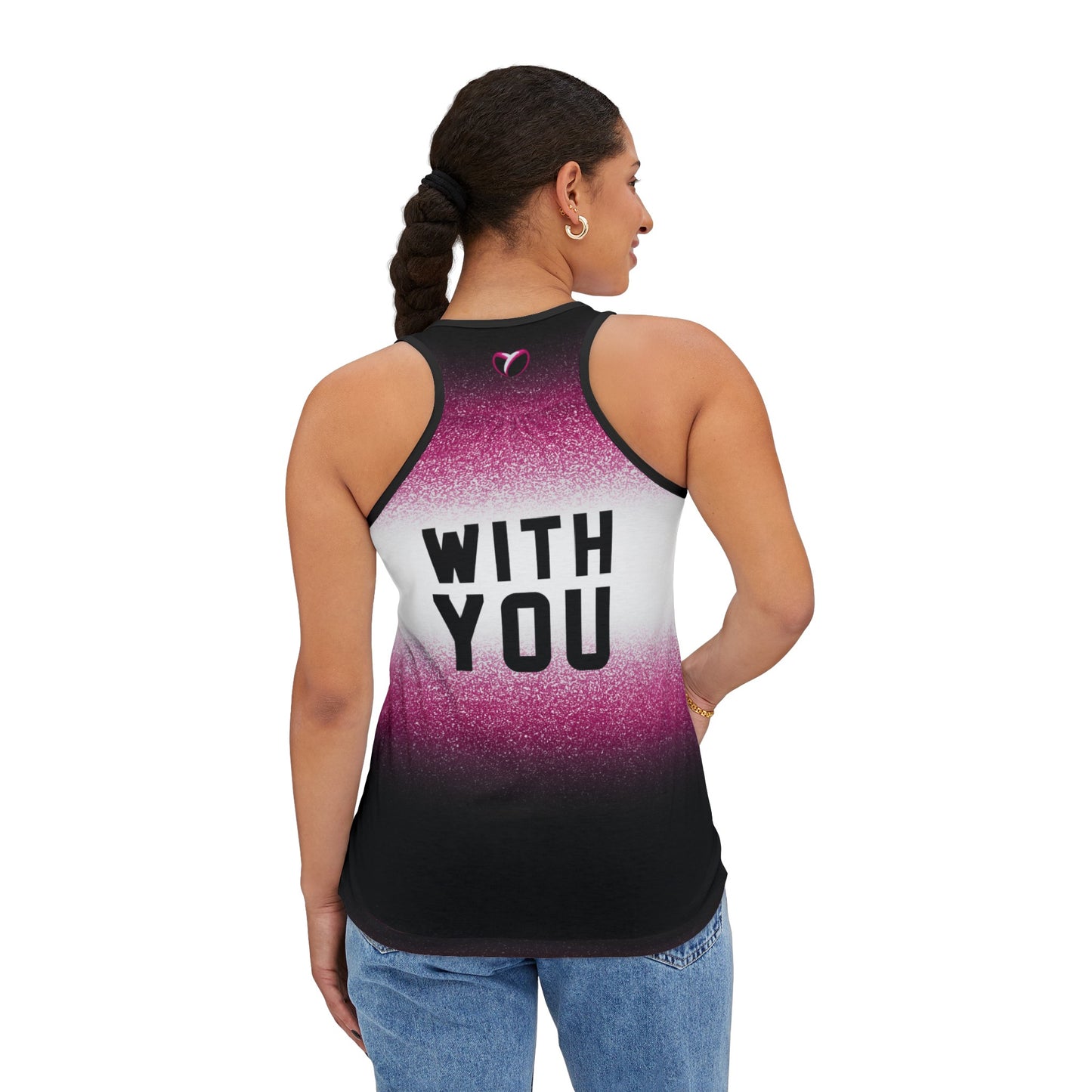 Pink Stardust Logo Women's Tank Top