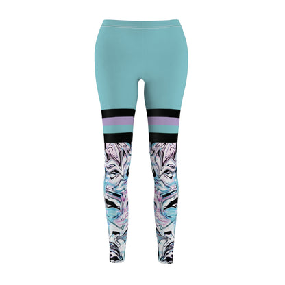 Blueberry Trails Leggings (Thigh-High)