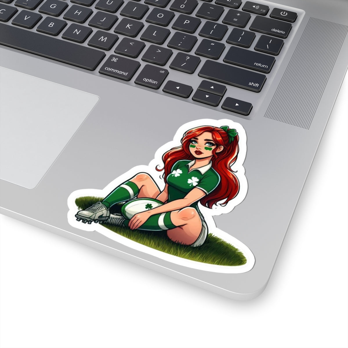Lucky Shamrocks Kiss-Cut Sticker