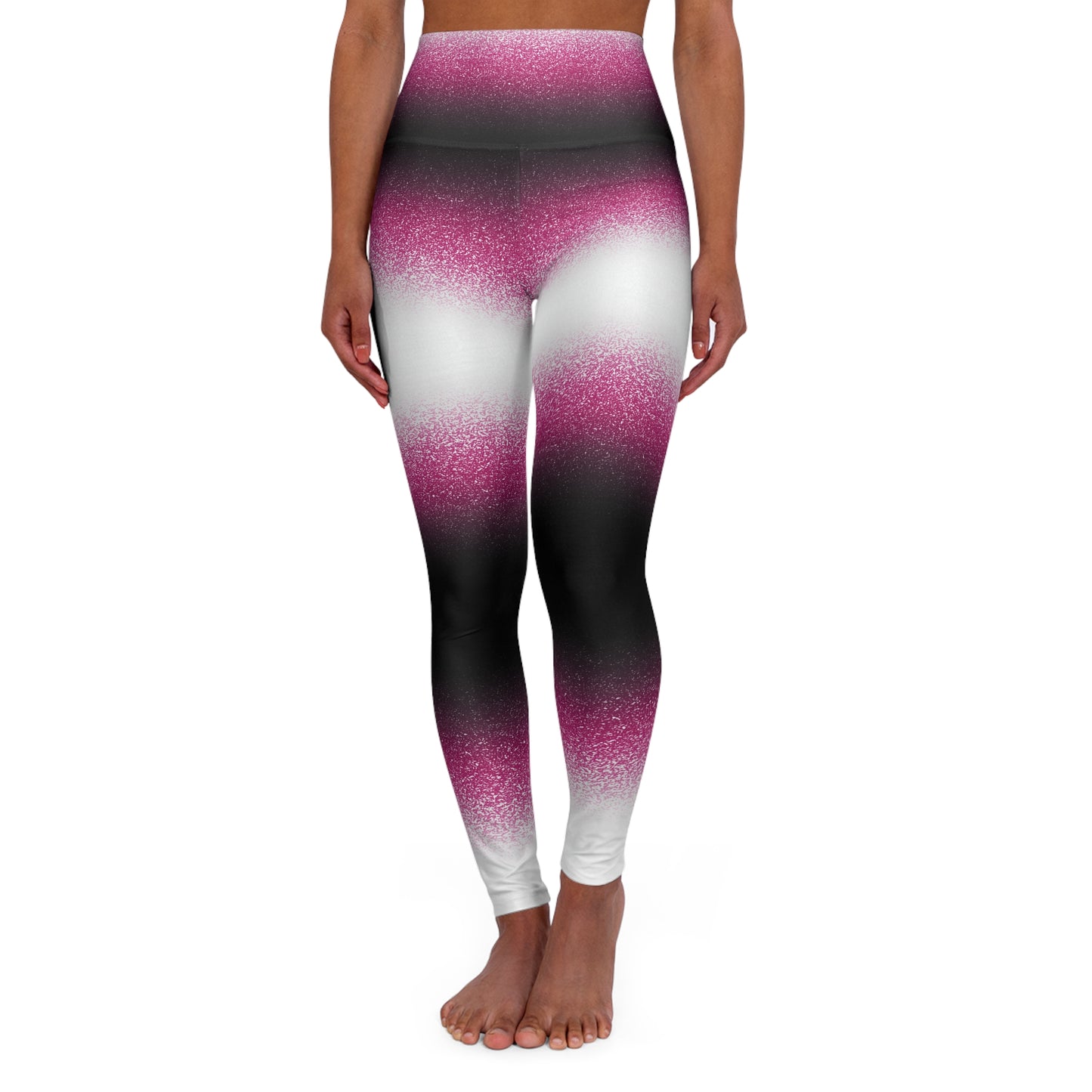 Pink Stardust High Waisted Leggings