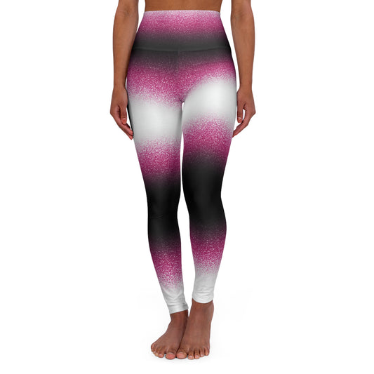 Pink Stardust High Waisted Leggings