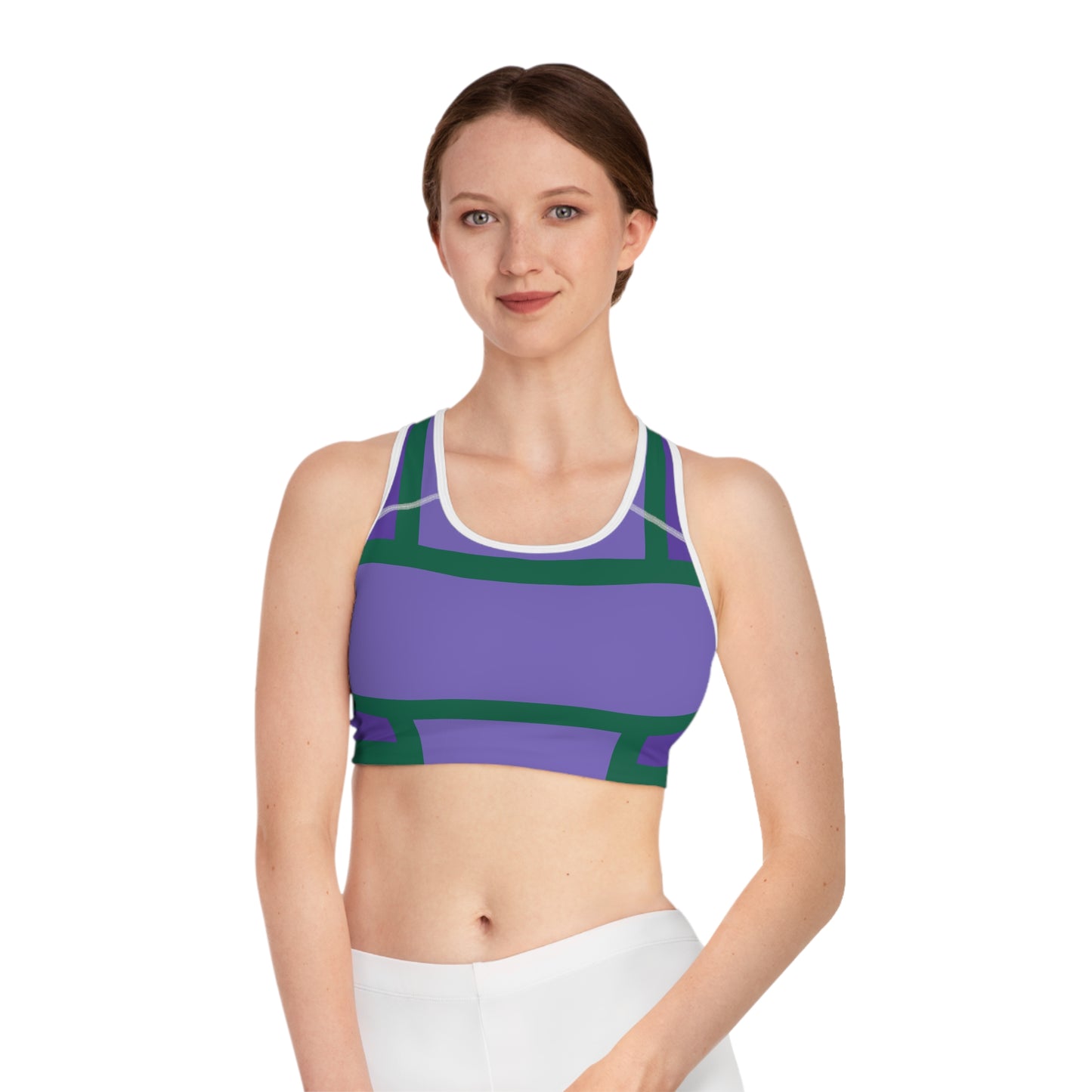 Grape Soda Moisture Wicking Sports Bra