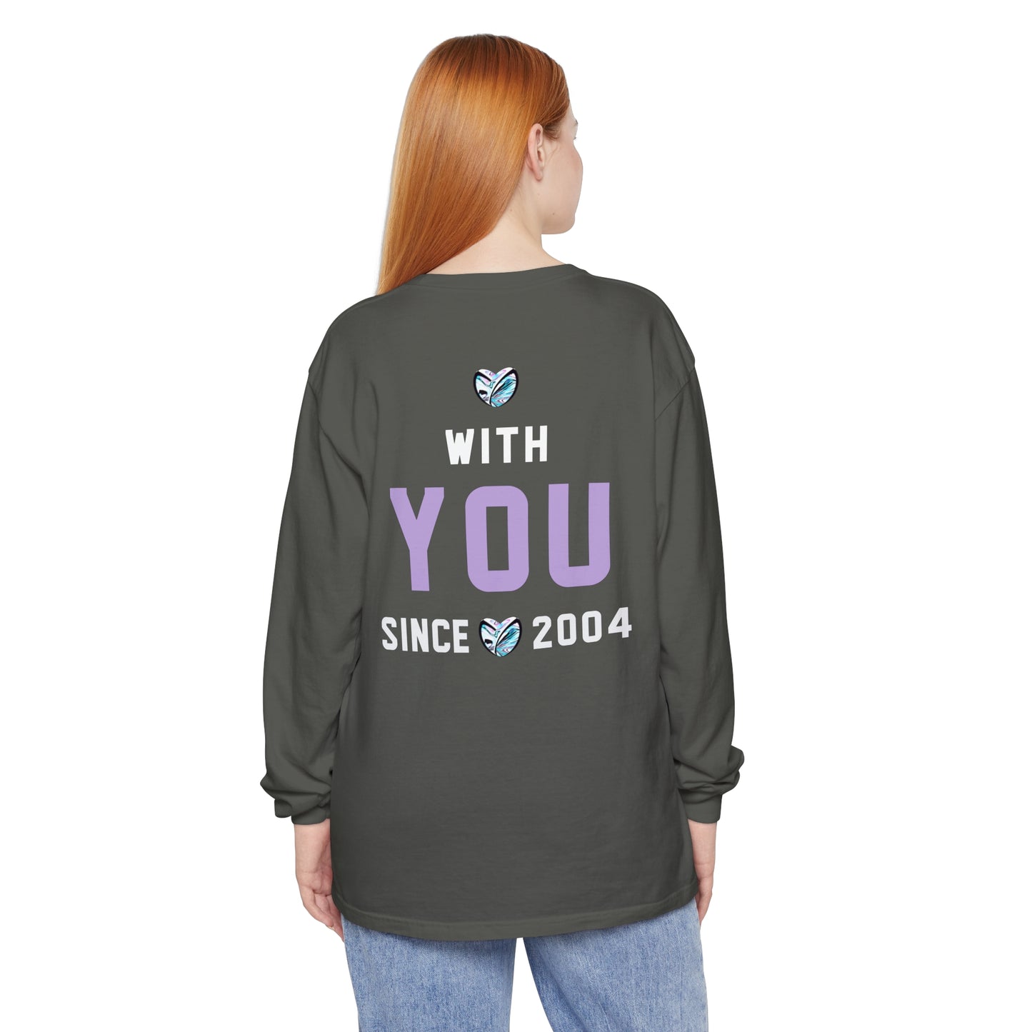 Blueberry Trails Since 2004 Comfy Long Sleeve T-Shirt