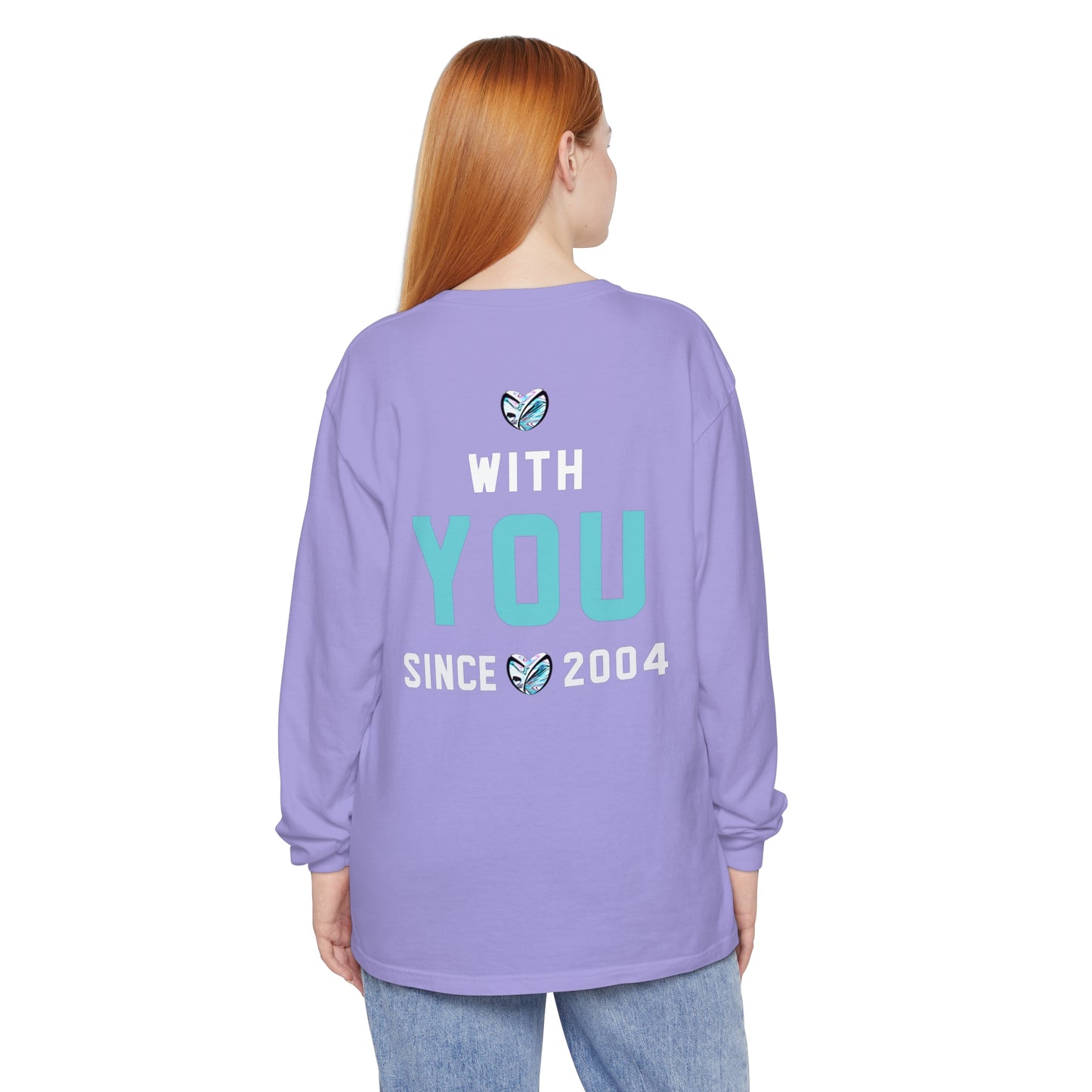 Blueberry Trails Since 2004 Comfy Long Sleeve T-Shirt