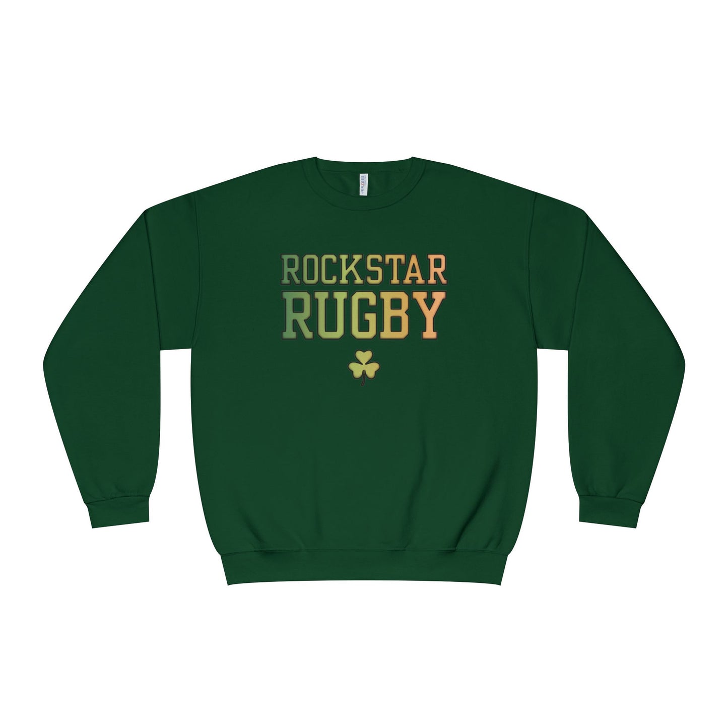 Rockstar Rugby Shamrock Crewneck Sweatshirt
