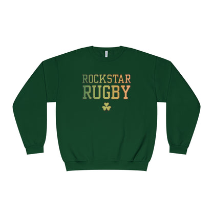 Rockstar Rugby Shamrock Crewneck Sweatshirt