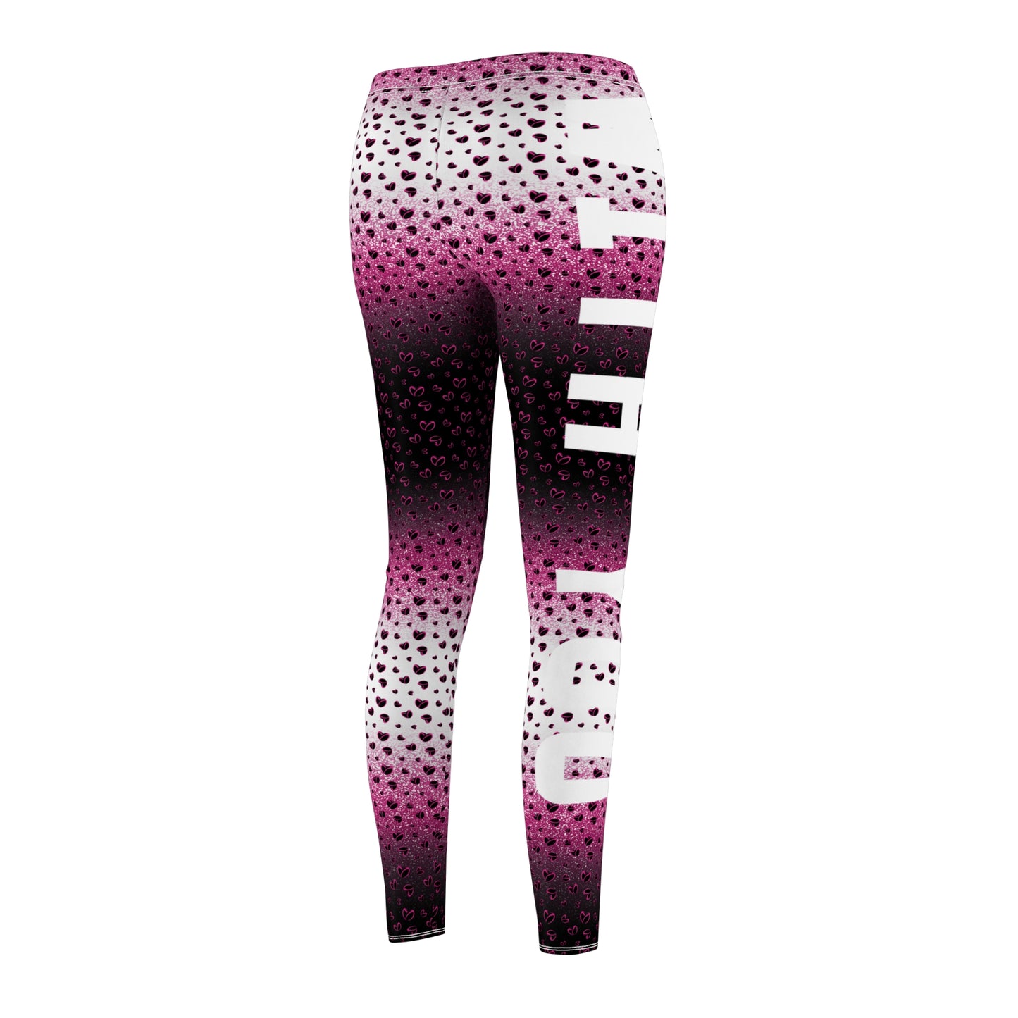 Pink Stardust & <3's With You Leggings