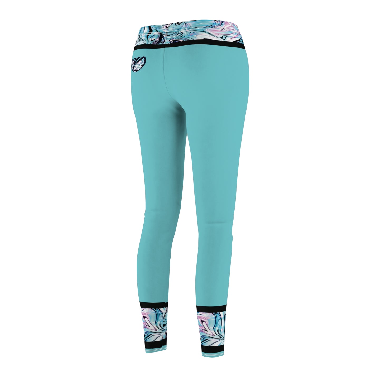 Blueberry Trails Leggings (Ankle Detail)